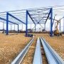 AGO - Montage d'un bâtiment de stockage - 100 tonnes - 2800m2